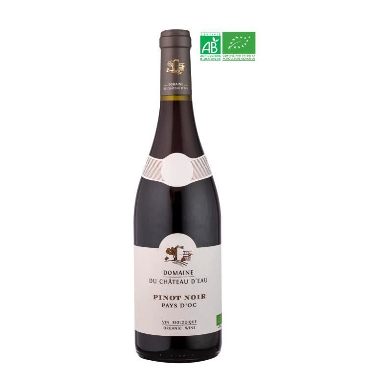 Domaine du Château d'Eau Pays d'Oc Pinot Noir - Vin rouge de Languedo Domaine du Château d'Eau Pays d'Oc Pinot Noir - Vin rouge de Languedo