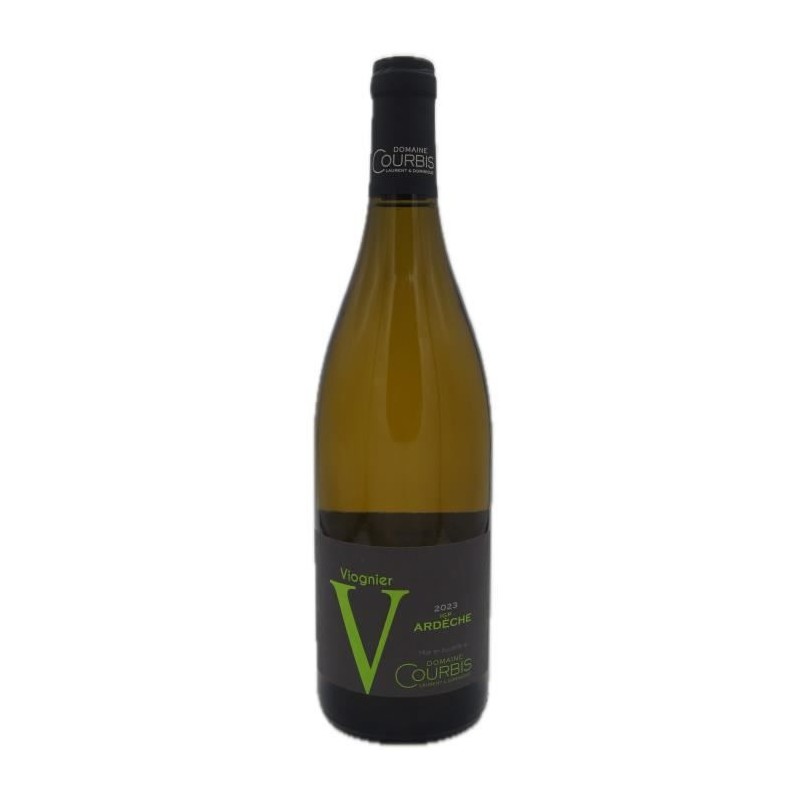 Domaine Courbis 2023 Ardeche Viognier - Vin blanc de la Vallée du Rh Domaine Courbis 2023 Ardeche Viognier - Vin blanc de la Vallée du Rh