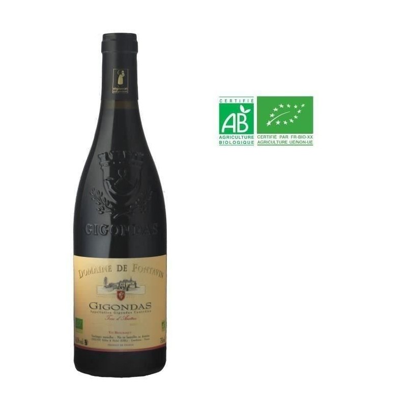 Domaine de Fontavin Terres d'Ancetres 2019 Gigondas - Vin rouge de la
