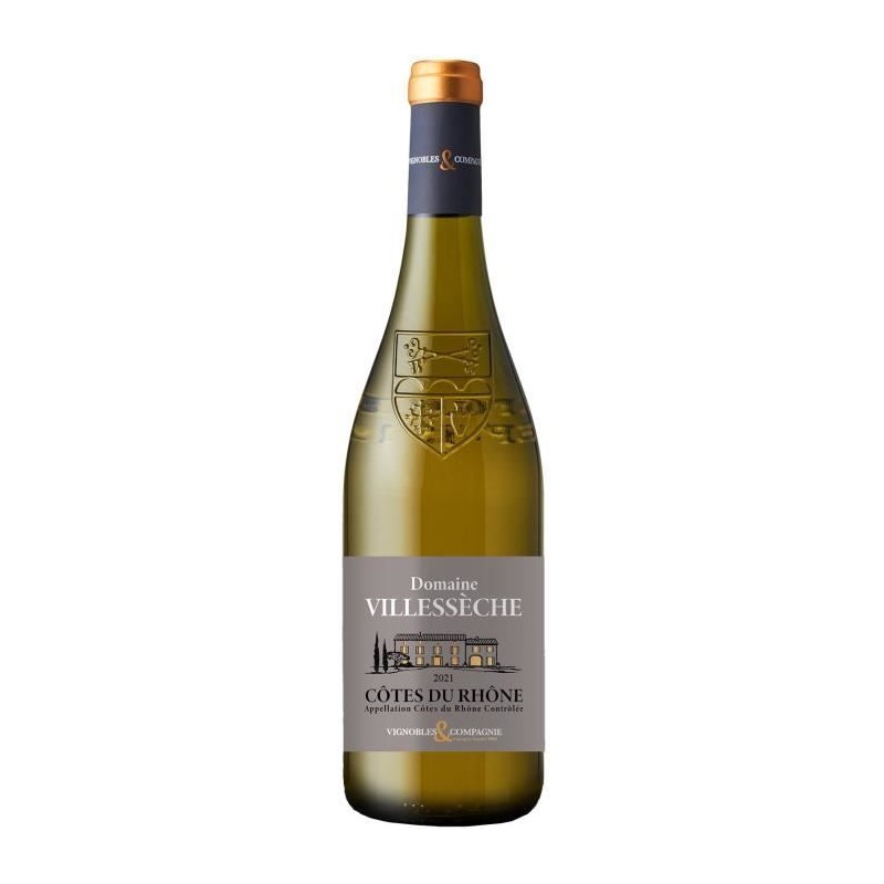 Domaine Villesseche 2024 Côtes du Rhône - Vin blanc de la Vallée du Domaine Villesseche 2024 Côtes du Rhône - Vin blanc de la Vallée du