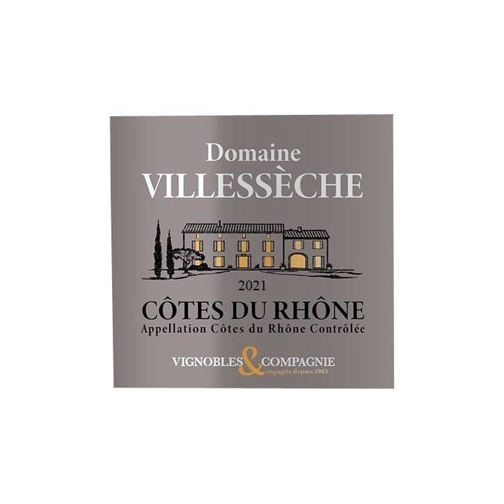 Domaine Villesseche 2024 Côtes du Rhône - Vin blanc de la Vallée du Rhône