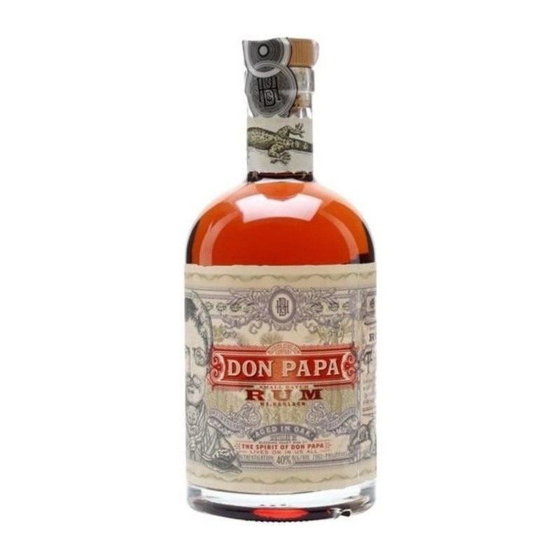 Rhum Don Papa 7 ans - Rhum vieux - Philippines - 40%vol - 70cl Rhum Don Papa 7 ans - Rhum vieux - Philippines - 40%vol - 70cl