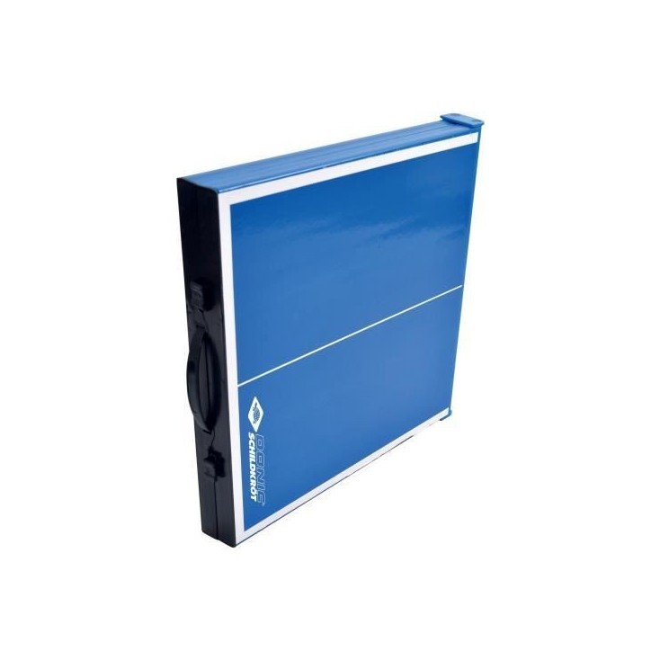 Set mini table de ping pong - SCHILDKRÖT - Mini-table 68x33x9 cm - 2 mini-raquettes PVC - Balle ABS - Filet - Table pliable Set mini table de ping pong - SCHILDKRÖT - Mini-table 68x33x9 cm - 2 mini-raquettes PVC - Balle ABS - Filet - Table pliable