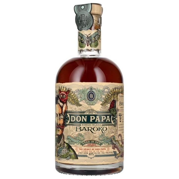 Don Papa Baroko sans etui 70cl Don Papa Baroko sans etui 70cl