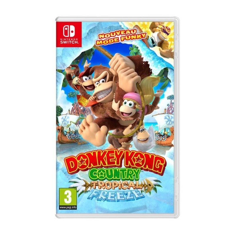 Donkey Kong Country: Tropical Freeze • Jeu Nintendo Switch Donkey Kong Country: Tropical Freeze • Jeu Nintendo Switch