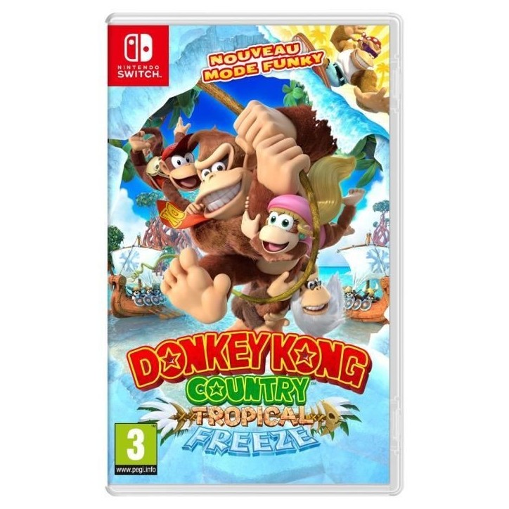 Donkey Kong Country: Tropical Freeze • Jeu Nintendo Switch Donkey Kong Country: Tropical Freeze • Jeu Nintendo Switch