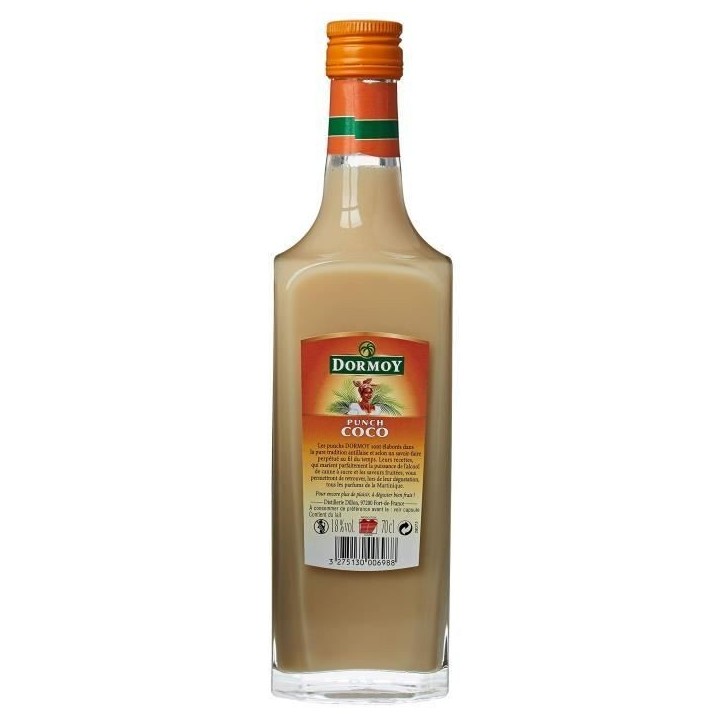 Punch Coco 18° 70cl Dormoy