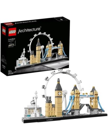 LEGO Architecture 21034 - Londres - 468 pieces - a partir de 12 ans - Mixte - Marron