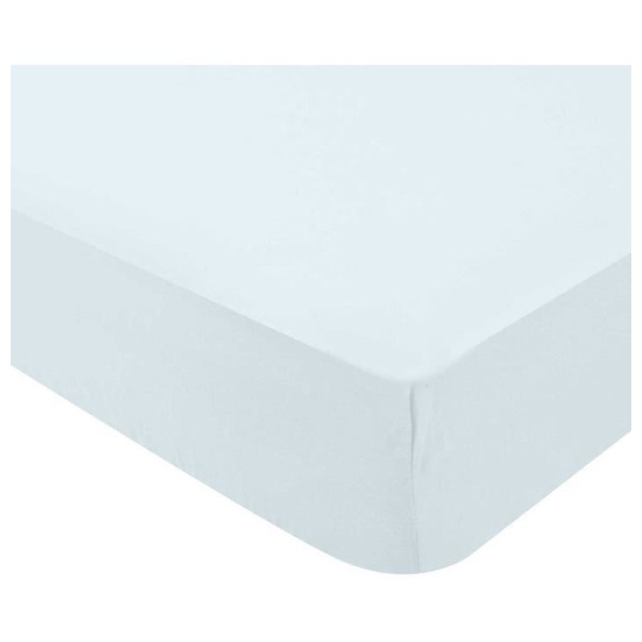 Drap housse - DOMIVA - 70 x 140 cm - Jersey - Light blue Drap housse - DOMIVA - 70 x 140 cm - Jersey - Light blue
