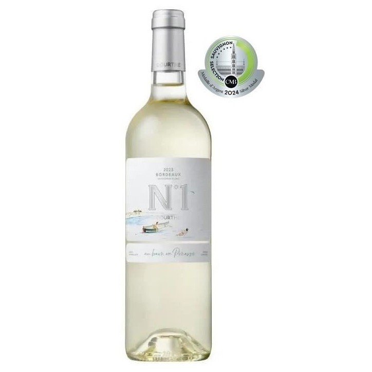 Dourthe N°1 Blanc Bordeaux 2023 - Vin blanc de Bordeaux