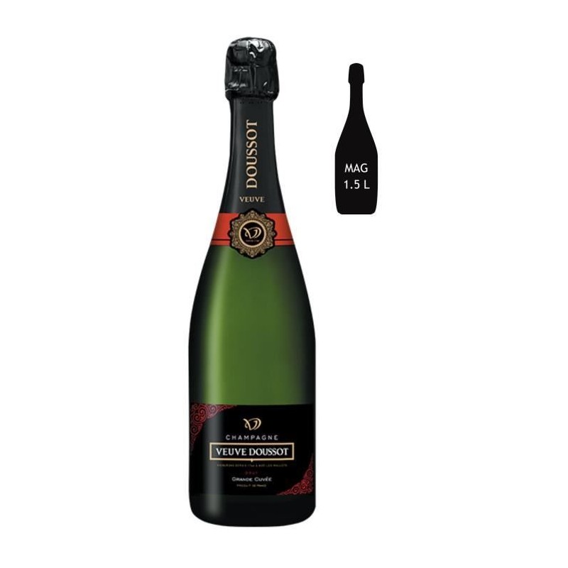 Champagne Veuve Doussot Grande Cuvée Brut - Magnum 1,5L
