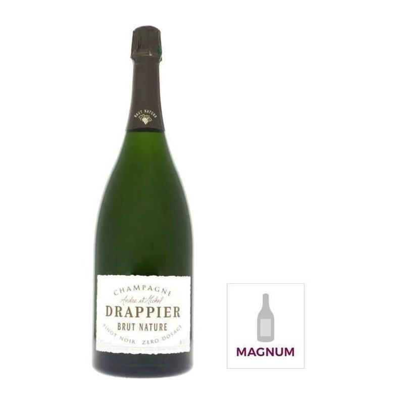 Champagne Drappier Brut Nature - Magnum 1,5L Champagne Drappier Brut Nature - Magnum 1,5L