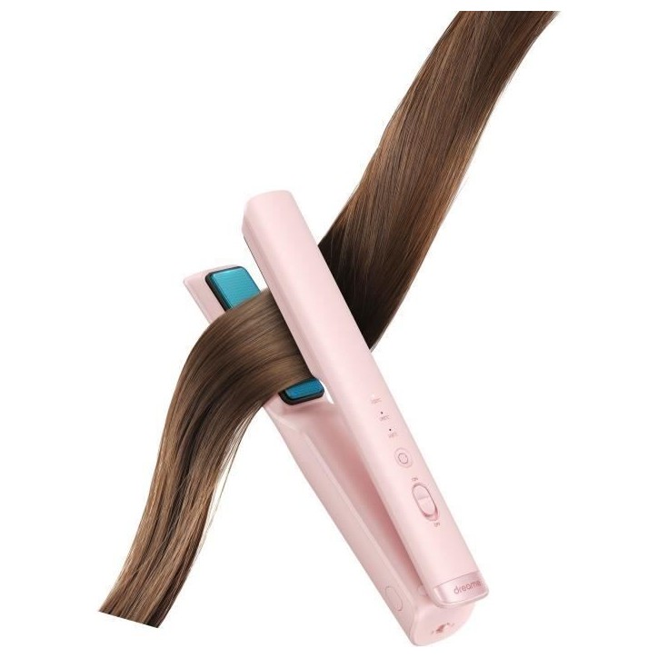 Lisseur sans fil - DREAME Hair Glamour - Pink Lisseur sans fil - DREAME Hair Glamour - Pink