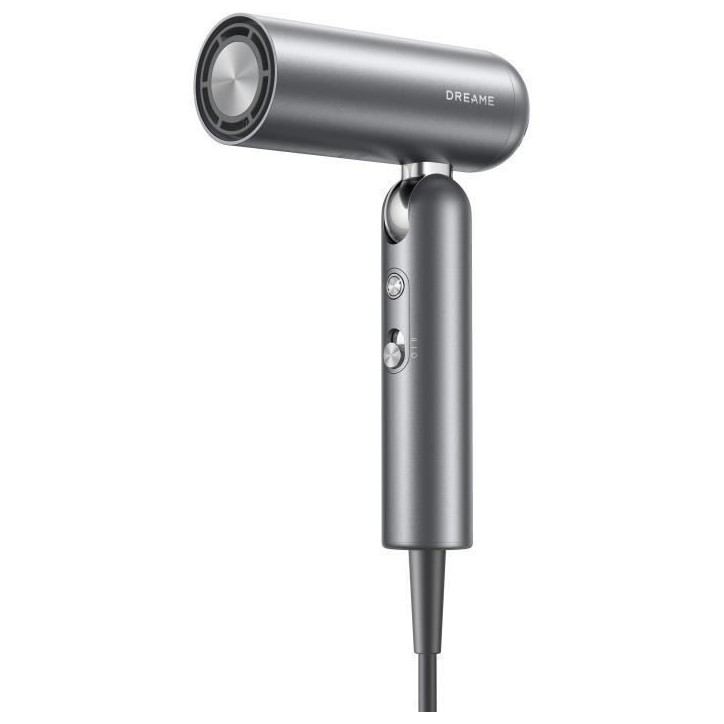 Seche-cheveux haute vitesse - DREAME - POCKET Gris - Professionnel - Tout-en-un - 1300 W Seche-cheveux haute vitesse - DREAME - POCKET Gris - Professionnel - Tout-en-un - 1300 W