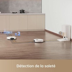 Aspirateur Robot Laveur Dreame X40 Ultra Complete avec Serpilliere a d