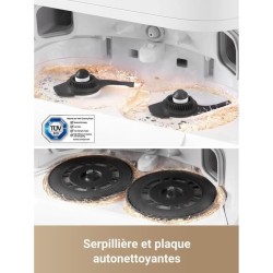 DREAME L40 Ultra Robot Aspirateur Laveur avec Serpilliere Amovible et