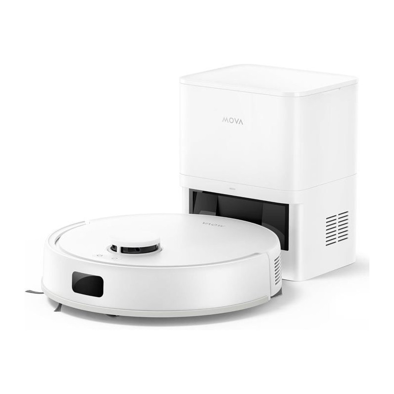 MOVA E20 Plus - Robot Aspirateur Laveur avec Vidage Automatique, Auto- MOVA E20 Plus - Robot Aspirateur Laveur avec Vidage Automatique, Auto-