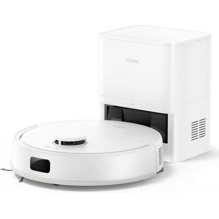 MOVA E20 Plus - Robot Aspirateur Laveur avec Vidage Automatique, Auto-