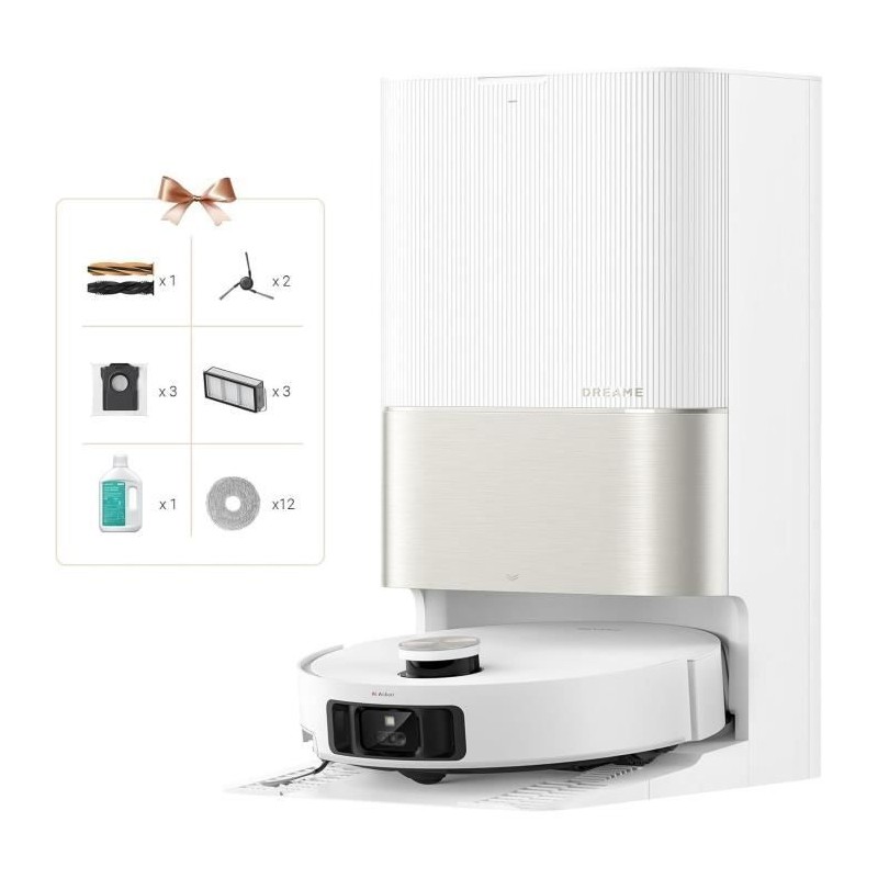 Robot Aspirateur Laveur DREAME X50 Ultra - 220 mn autonomie - 20 000 P Robot Aspirateur Laveur DREAME X50 Ultra - 220 mn autonomie - 20 000 P