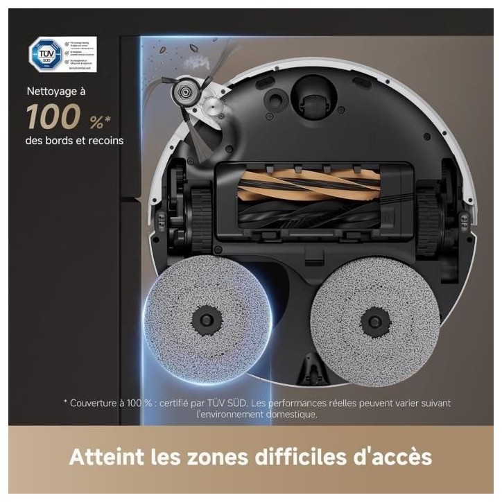 Robot Aspirateur Laveur DREAME X50 Ultra - 220 mn autonomie - 20 000 Pa - Auto-nettoyage Robot Aspirateur Laveur DREAME X50 Ultra - 220 mn autonomie - 20 000 Pa - Auto-nettoyage