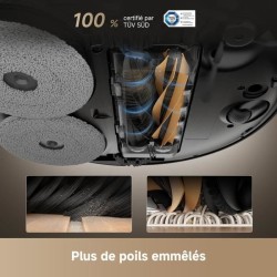 DREAME X50 Ultra Complete - Robot Aspirateur avec Station - Evitement