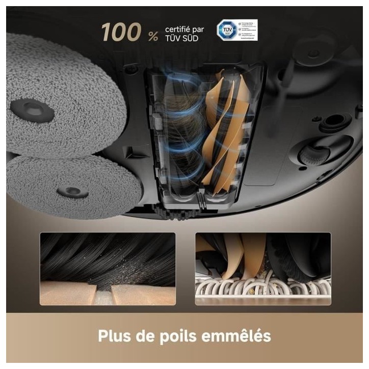 DREAME X50 Ultra Complete - Robot Aspirateur avec Station - Evitement d'obstacles par IA et Navigation a 360 - Aspiration 20 000 DREAME X50 Ultra Complete - Robot Aspirateur avec Station - Evitement d'obstacles par IA et Navigation a 360 - Aspiration 20 000