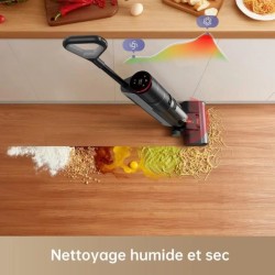 Dreame H12 Pro Aspirateur Balai Nettoyeur Intelligent Sec et Humide sa