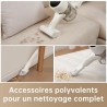 DREAME R10 - Aspirateur Balai sans Fil - Puissance 120AW, Autonomie 60
