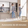 DREAME R10 - Aspirateur Balai sans Fil - Puissance 120AW, Autonomie 60