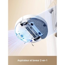 DREAME D10 Plus Gen 2 - Robot Aspirateur Laveur avec Vidange Automatiq