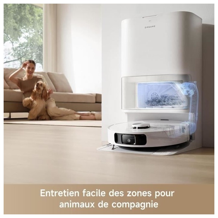 DREAME L10s Ultra Gen 2 - Robot Aspirateur Laveur - 10 000 Pa - Technologie MopExtend RoboSwing - Base Entierement Automatique DREAME L10s Ultra Gen 2 - Robot Aspirateur Laveur - 10 000 Pa - Technologie MopExtend RoboSwing - Base Entierement Automatique