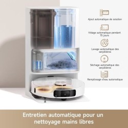 DREAME L10s Ultra Gen 2 - Robot Aspirateur Laveur - 10 000 Pa - Techno