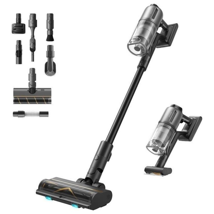 DREAME Z30 - Aspirateur Balai sans Fil - Puissance 310 AW - Autonomie 90 Min - Technologie de Détection de Poussiere DREAME Z30 - Aspirateur Balai sans Fil - Puissance 310 AW - Autonomie 90 Min - Technologie de Détection de Poussiere
