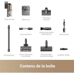DREAME Z20 - Aspirateur Balai sans Fil - 250 AW - Moteur Haute Vitesse