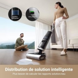 DREAME H14 Pro Aspirateur Laveur Sec Et Humide - Design Plat a 180° -