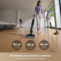 DREAME H12 Pro FlexReach - Aspirateur Balai Nettoyeur - Puissance 18 0