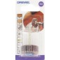 Polissoir a lamelles DREMEL 502 (Grain 80, Diametre 28,6mm, Pour Poncer avec Outil multiusage Dremel) Polissoir a lamelles DREMEL 502 (Grain 80, Diametre 28,6mm, Pour Poncer avec Outil multiusage Dremel)