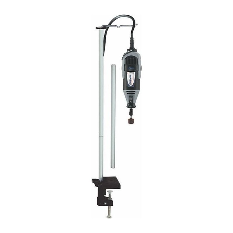 Support vertical de suspension - DREMEL - 2222 - Acier - H : 30-107 cm Support vertical de suspension - DREMEL - 2222 - Acier - H : 30-107 cm