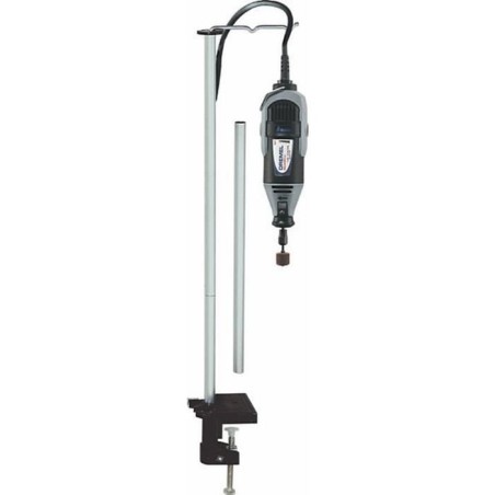 Support vertical de suspension - DREMEL - 2222 - Acier - H : 30-107 cm