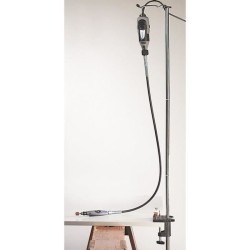 Support vertical de suspension - DREMEL - 2222 - Acier - H : 30-107 cm