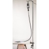 Support vertical de suspension - DREMEL - 2222 - Acier - H : 30-107 cm