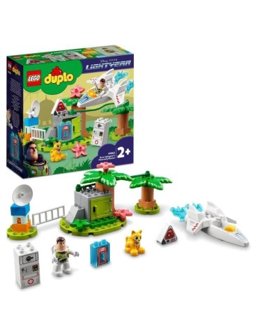 LEGO 10962 DUPLO Disney et Pixar La Mission Planétaire de Buzz l'Éclair, avec Robot et Vaisseau Spatial, des 2 Ans