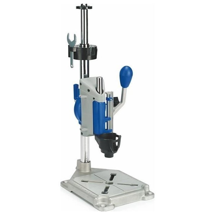 Support vertical de perceuse a colonne DREMEL 220 - Acier - Réglage par incréments de 15 degrés Support vertical de perceuse a colonne DREMEL 220 - Acier - Réglage par incréments de 15 degrés