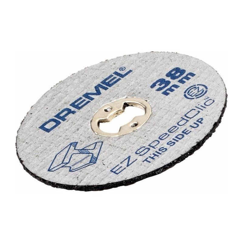 Lot de 12 Disques DREMEL - EZ SpeedClic - Tronçonnage/Découpe Métau Lot de 12 Disques DREMEL - EZ SpeedClic - Tronçonnage/Découpe Métau