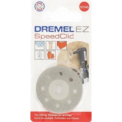 Disque diamant a tronçonner DREMEL S545 - Ø 38mm - Découpe de Faien