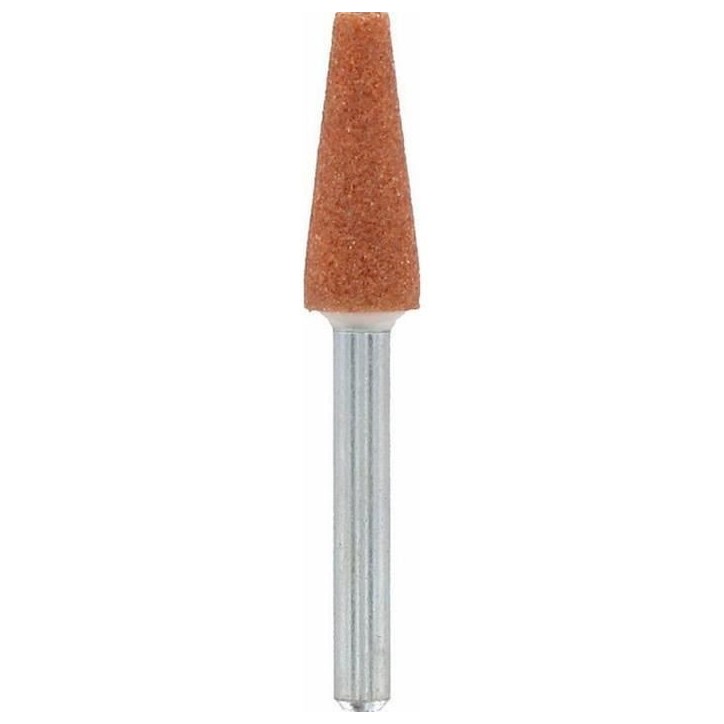 Lot de 3 meules a rectifier en oxyde d'aluminium DREMEL 953 (ø 6,4 mm, pour les outils multi-usages) Lot de 3 meules a rectifier en oxyde d'aluminium DREMEL 953 (ø 6,4 mm, pour les outils multi-usages)