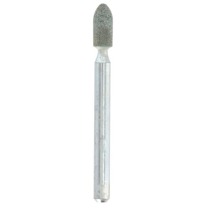 Lot de 3 Meules DREMEL 83322 (Pour Rectifier/Meuler, En Carbure de Silicium, Ø 3.2mm, Forme Conique Arrondi) Lot de 3 Meules DREMEL 83322 (Pour Rectifier/Meuler, En Carbure de Silicium, Ø 3.2mm, Forme Conique Arrondi)