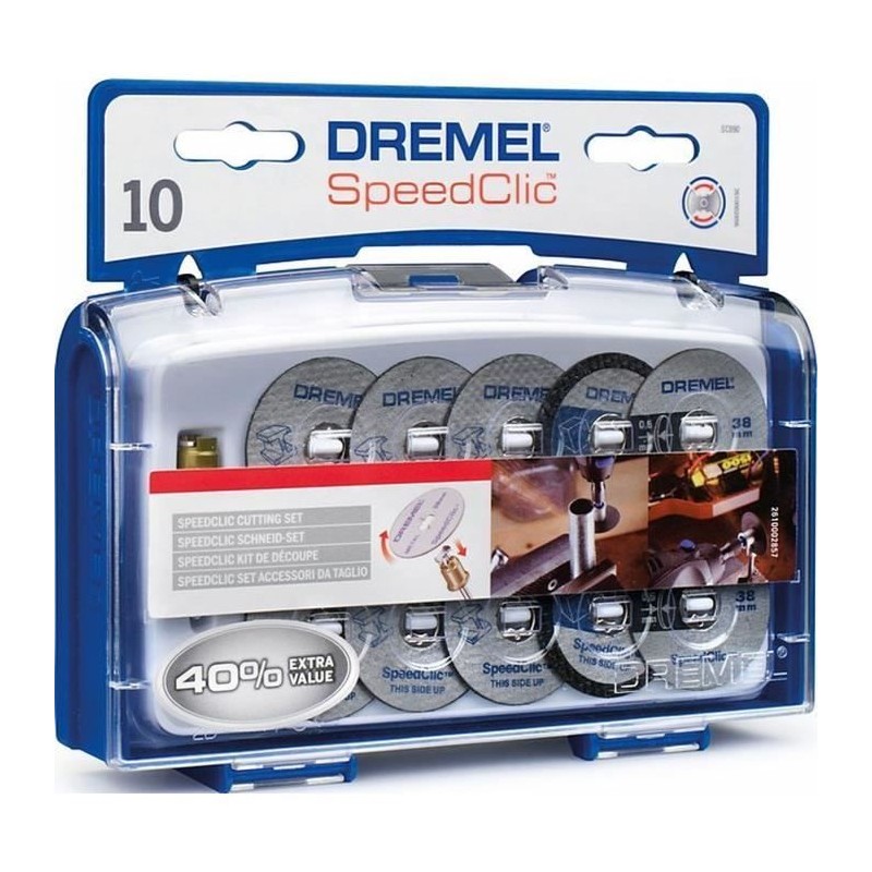 Set de coupe EZ SpeedClic pour la découpe SC690 - DREMEL - 2615S690JA
