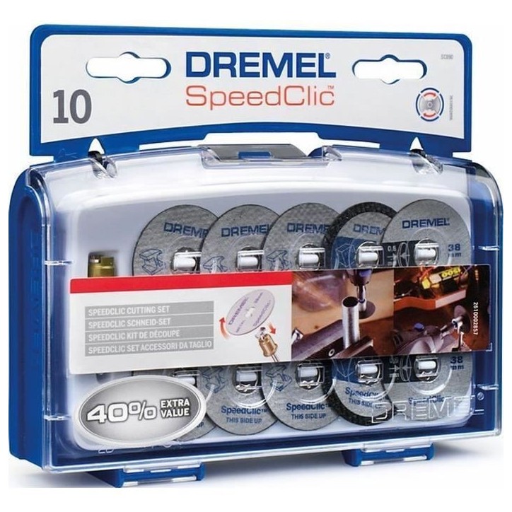 Set de coupe EZ SpeedClic pour la découpe SC690 - DREMEL - 2615S690JA Set de coupe EZ SpeedClic pour la découpe SC690 - DREMEL - 2615S690JA
