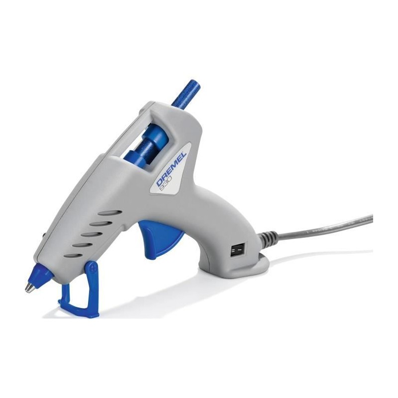 Pistolet a Colle Chaude Dremel 930 - Kit avec 2 Températures de Chauf Pistolet a Colle Chaude Dremel 930 - Kit avec 2 Températures de Chauf